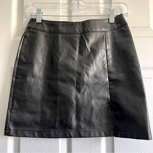 Shein Black Mini Skirt